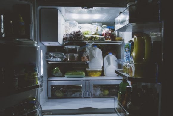 bottles_food_gallon_inside_light_milk_refrigerator_shelf
