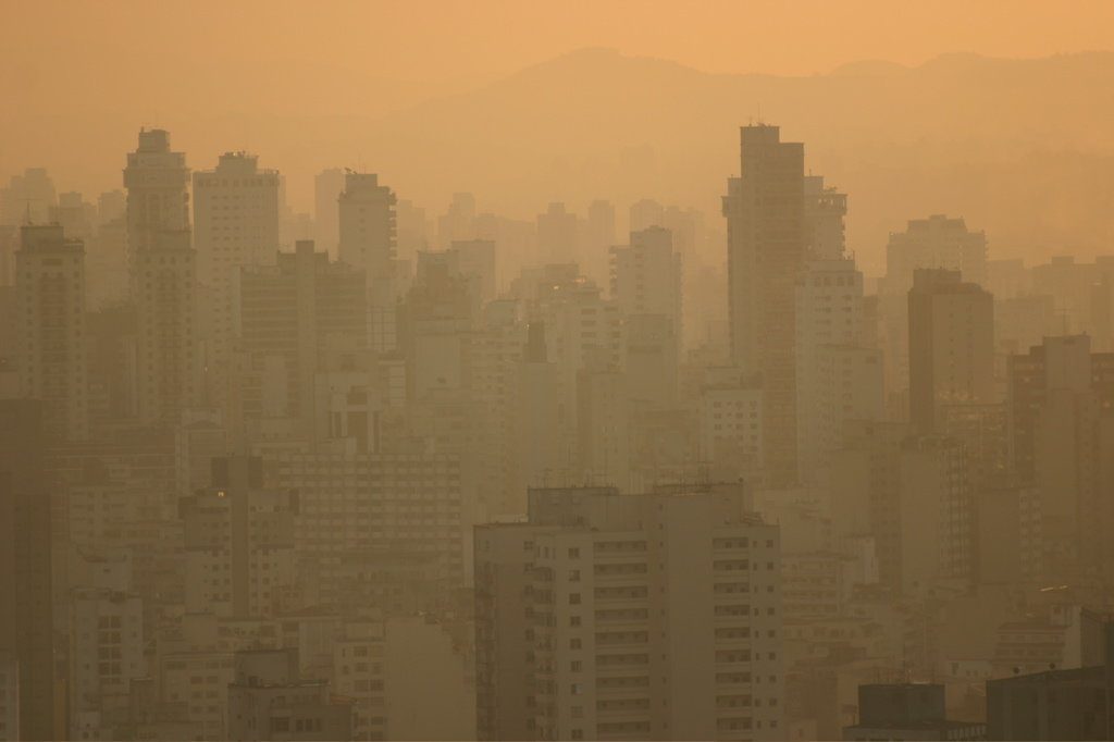 Smog over Sao Paulo