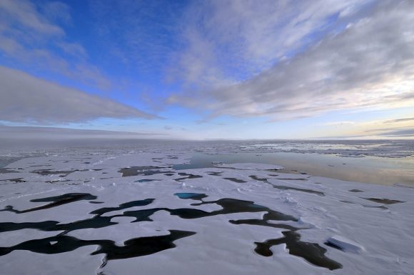 Ice Sea Arctic Ocean Cold Sunny Seascape Water