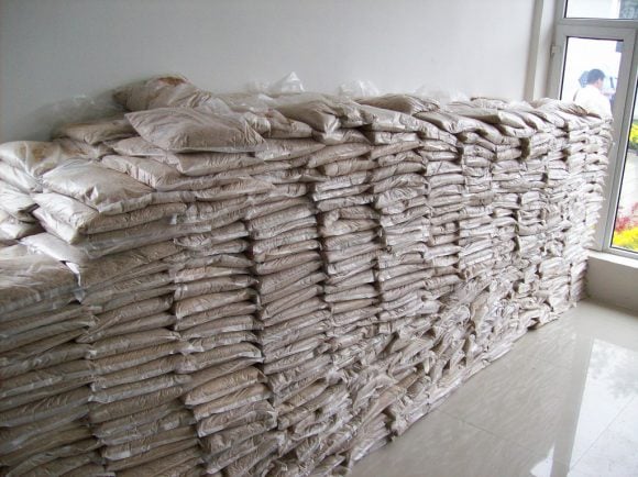 Sawdust for Composting Toilets by Sustainable Sanitation