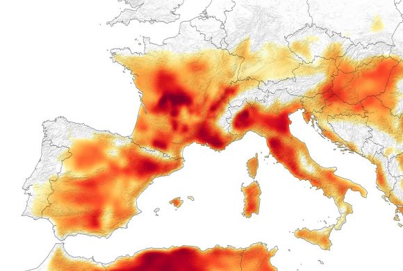 extreme temperature prediction from NASA taken in June 2019