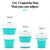 Collapsible Coffee Cup Different Size