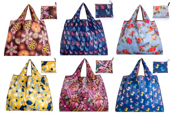 Wallet Foldable Shopping Bag - Reusable Tote Bag Gallery