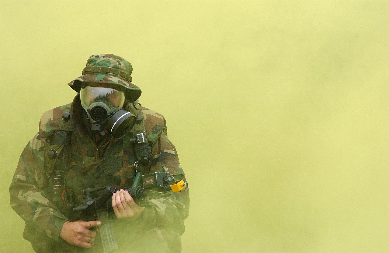 soldiers usually deal with toxic vapor or gas, so they need protection and the researchers initially designed the technology for them