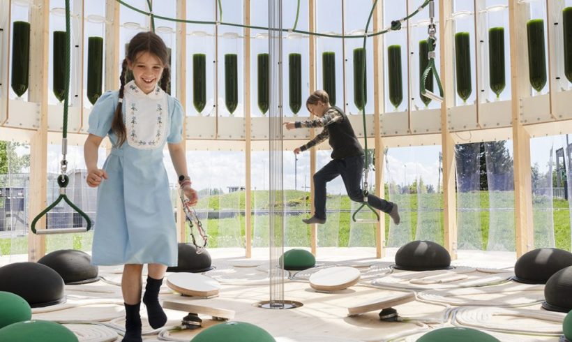 This Playground Absorbs Children’s Soul! Oh, We Mean Energy.
