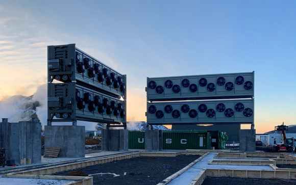 Carbon Capture Plant (Climeworks) to lower the carbon credits