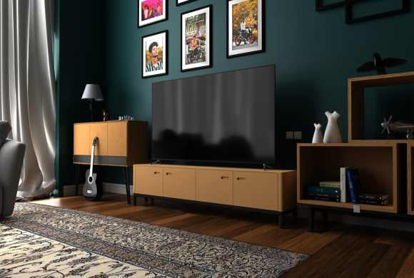 energy-efficient tv in a room