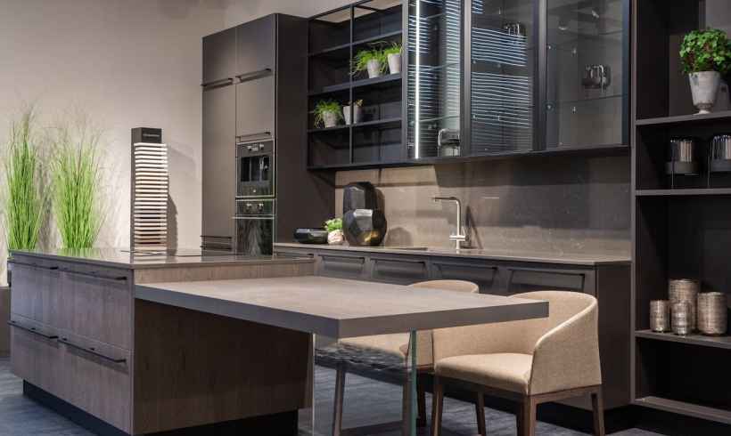 Sustainable Dark Grey Kitchen Cabinets for Stylish and Eco-Conscious Modern Households
