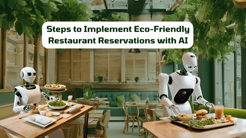Steps to Implement Eco-Friendly Restaurant Reservations With AI