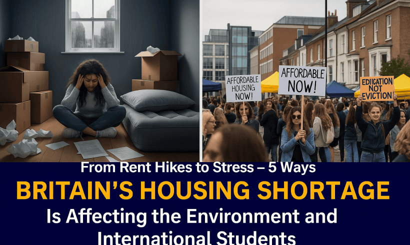 From Rent Hikes to Stress – 5 Ways Britain’s Housing Shortage Is Affecting the Environment and International Students From Rent Hikes to Stress – 5 Ways Britain’s Housing Shortage Is Affecting the Environment and International Students