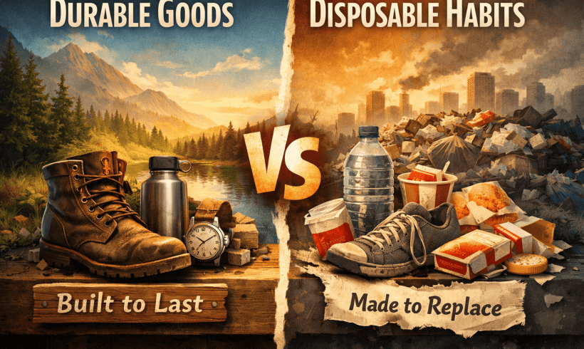 Exploring Durable Goods vs Disposable Habits Exploring Durable Goods vs Disposable Habits