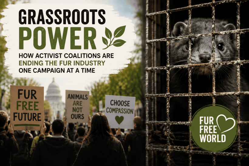 Grassroots Power: How Activist Coalitions Are Ending the Fur Industry One Campaign at a Time