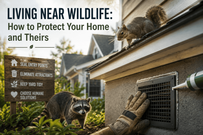 Living Near Wildlife: How to Protect Your Home and Theirs