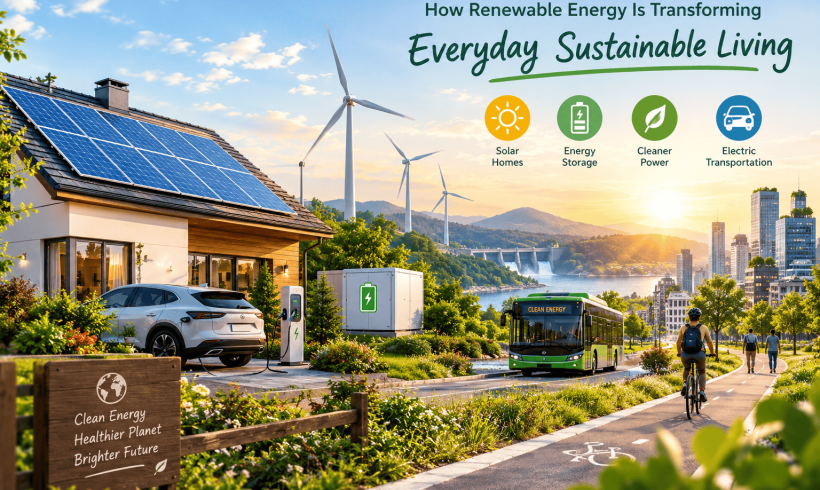 How Renewable Energy Is Transforming Everyday Sustainable Living How Renewable Energy Is Transforming Everyday Sustainable Living